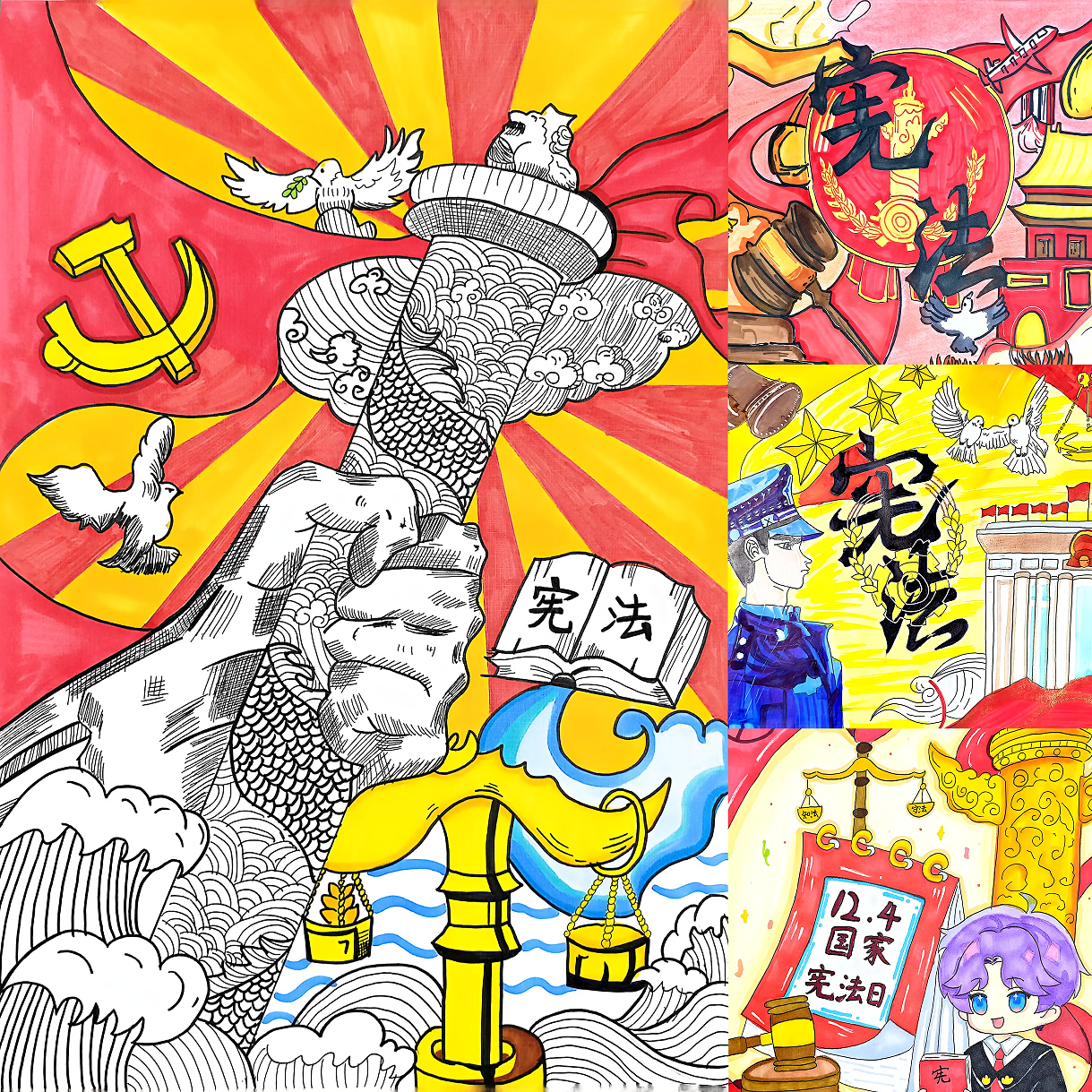 弘扬宪法精神,筑牢青春防线——我校宪法宣传周系列活动圆满举行 弘扬宪法精神,筑牢青春防线——我校宪法宣传周系列活动圆满举行