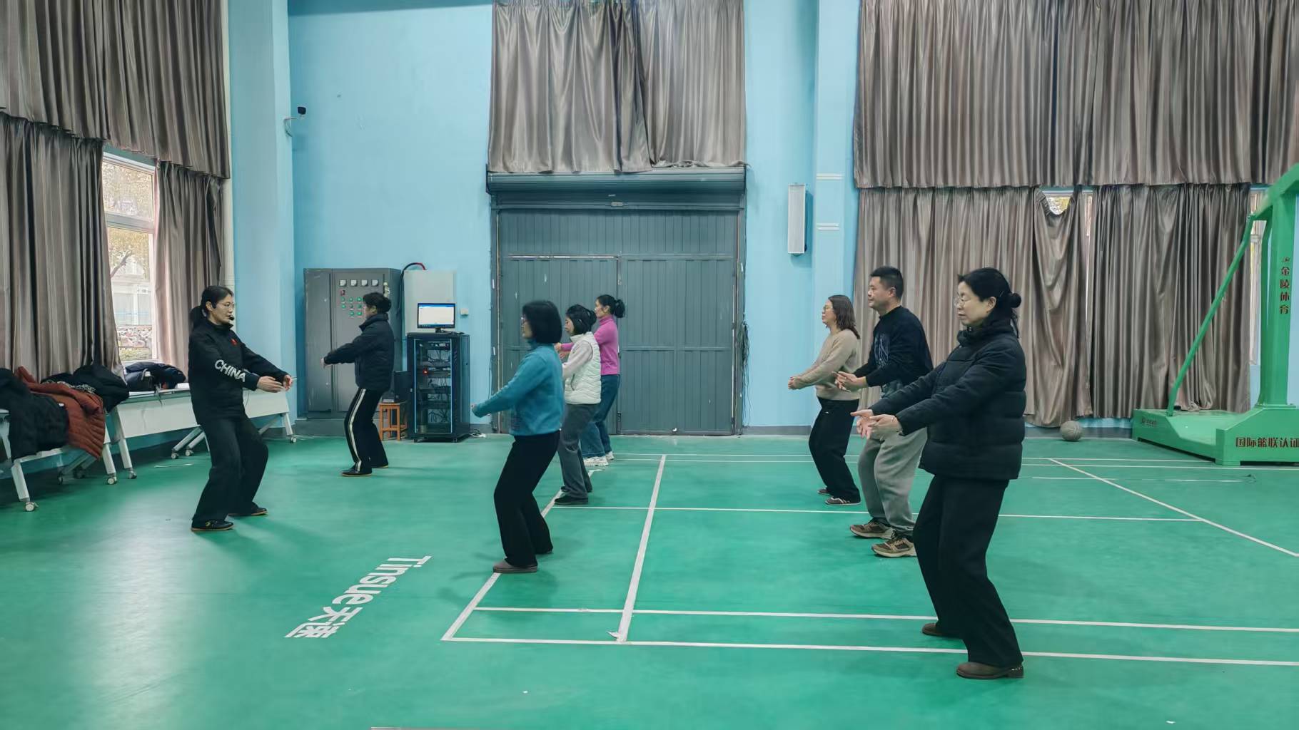 我校八段锦进校园活动圆满收官 我校八段锦进校园活动圆满收官