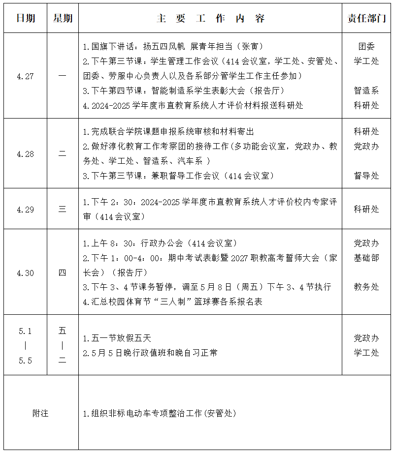 2025/2026ѧ��ڶ�ѧ�ڵ�ʮ���ܹ������ű�